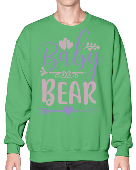 baby bear 7# - bears - animals- Sweatshirt - Crew