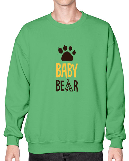 baby bear png 21# - bears - animals- Sweatshirt - Crew