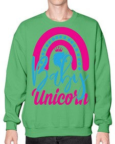 baby unicorn 13# - unicorn- Sweatshirt - Crew