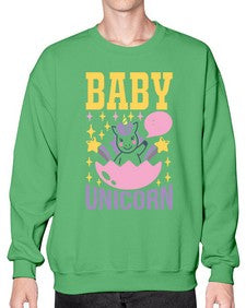 baby unicorn 18# - unicorn- Sweatshirt - Crew