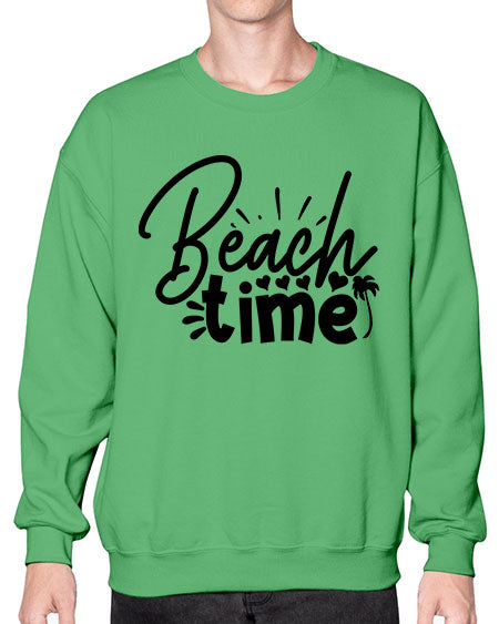 beach time Style 108# - summer- Sweatshirt - Crew