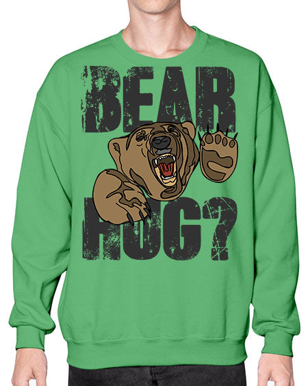 bear hug 35# - bears - animals- Sweatshirt - Crew