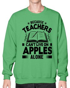 because teacher 19# - teacher- Sweatshirt - Crew