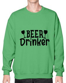 beer drinker 46# - beer- Sweatshirt - Crew