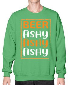 beer fishy fishy fishy 645# - beer- Sweatshirt - Crew