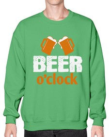 beer oclock 661# - beer- Sweatshirt - Crew