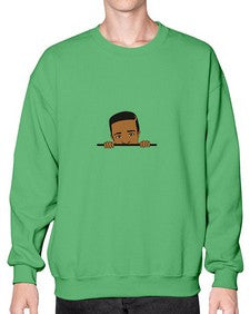 black boy 5# - black boys or men- Sweatshirt - Crew