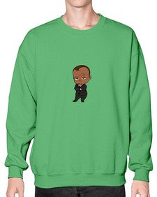 black boy 8# - black boys or men- Sweatshirt - Crew
