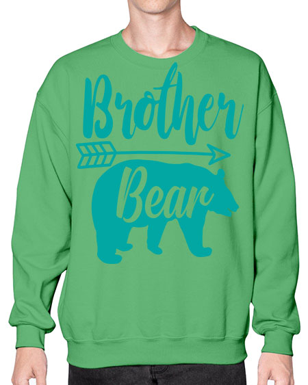 brother bear 69# - bears - animals- Sweatshirt - Crew
