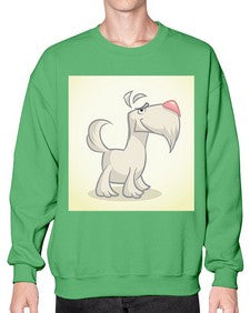 cartoon dog 2# - cartoon animals- Sweatshirt - Crew