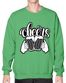cheers 722# - beer- Sweatshirt - Crew