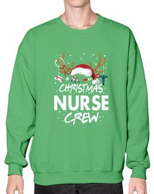 christmas nurse crew 655# - nurse- Sweatshirt - Crew