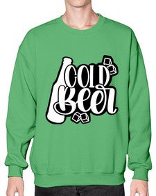 cold beer 871# - beer- Sweatshirt - Crew