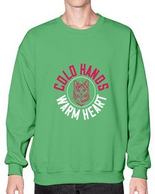 cold hands warm heart Style 42# - cats- Sweatshirt - Crew