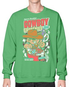 cowboy crunchies 346# - western- Sweatshirt - Crew
