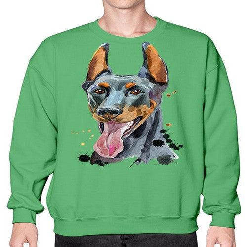 dog 105# - dogs- Sweatshirt - Crew