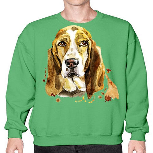 dog 107# - dogs- Sweatshirt - Crew