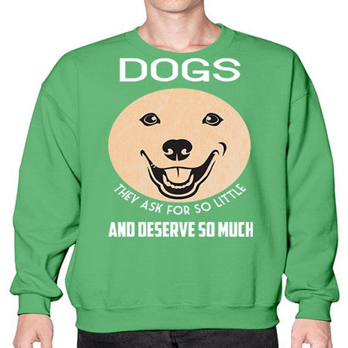 dog 115# - dogs- Sweatshirt - Crew