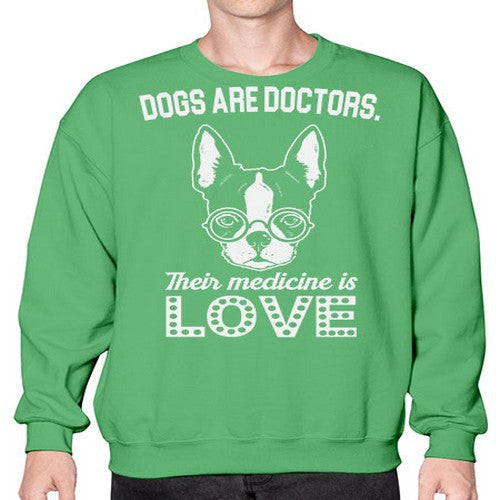 dog 116# - dogs- Sweatshirt - Crew