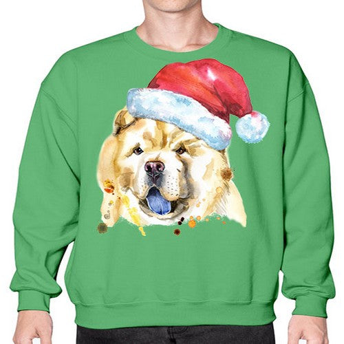 dog hat 102# - dogs- Sweatshirt - Crew
