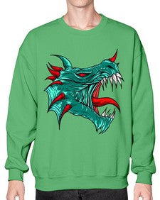 dragon 174# - dragon- Sweatshirt - Crew