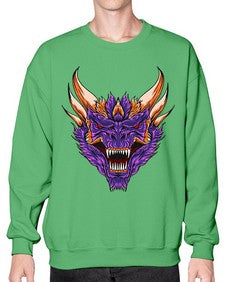 dragon 183# - dragon- Sweatshirt - Crew