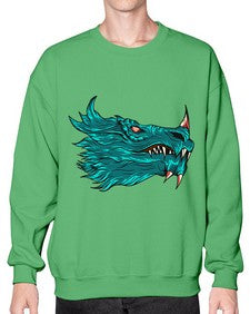 dragon 186# - dragon- Sweatshirt - Crew