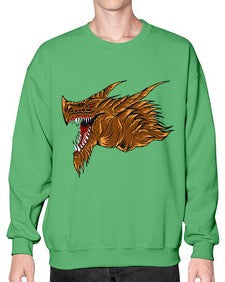 dragon 187# - dragon- Sweatshirt - Crew