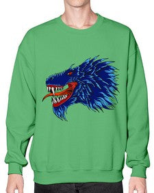 dragon 188# - dragon- Sweatshirt - Crew