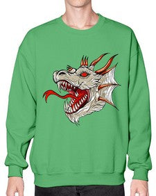 dragon 191# - dragon- Sweatshirt - Crew