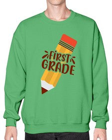 first gradee 162# - first grade- Sweatshirt - Crew
