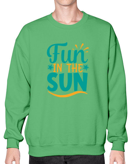 fun in the sun Style 103# - summer- Sweatshirt - Crew