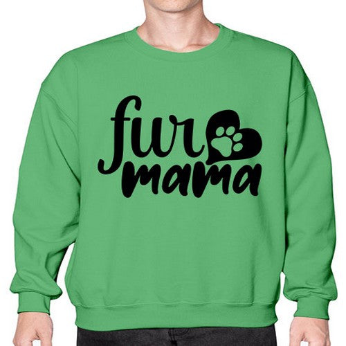 fur mama Style 89# - dogs- Sweatshirt - Crew