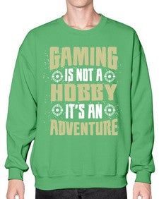gaming is not a hobby 98# - video games- Sweatshirt - Crew