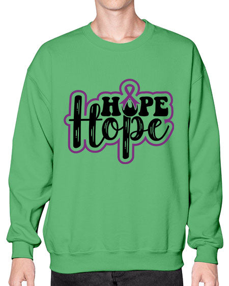 hope 164# - alzheimers- Sweatshirt - Crew