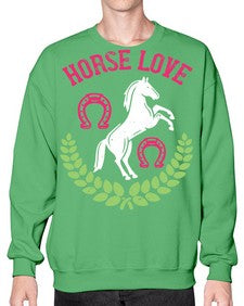 horse love Style 50# - horse- Sweatshirt - Crew