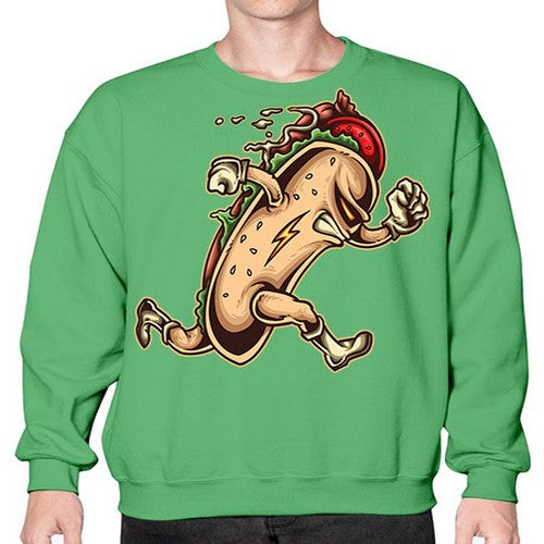 hot dog hero 159# - dogs- Sweatshirt - Crew