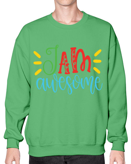 i am awesome Style 18# - autism- Sweatshirt - Crew