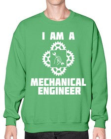 i am mechanical engineer 856# - engineer- Sweatshirt - Crew