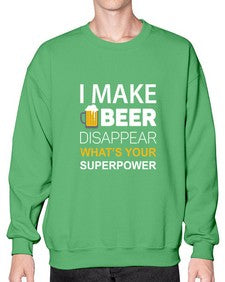 i make beer 1145# - beer- Sweatshirt - Crew