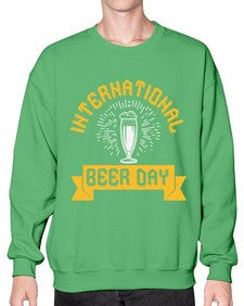 international beer day 1210# - beer- Sweatshirt - Crew