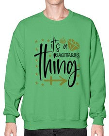 its a sagittarius thing 271# - sagittarius- Sweatshirt - Crew