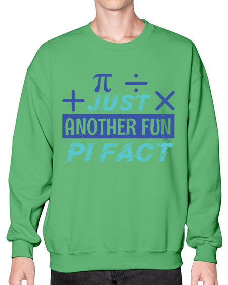 just another fun pi fact 25# - pi- Sweatshirt - Crew