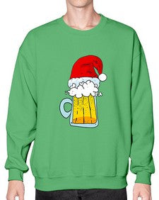 merry beermas 1390# - beer- Sweatshirt - Crew