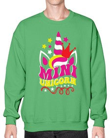 mini unicorn 307# - unicorn- Sweatshirt - Crew