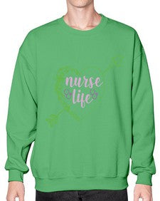 nurse life 1165# - nurse- Sweatshirt - Crew