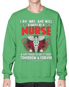 nurse tomorrow and forever 1205# - nurse- Sweatshirt - Crew