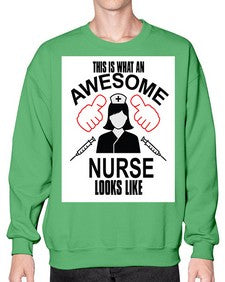 nurse tshirt 1218# - nurse- Sweatshirt - Crew