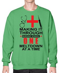nurse tshirt png 1221# - nurse- Sweatshirt - Crew