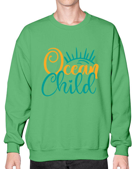 ocean child Style 87# - summer- Sweatshirt - Crew